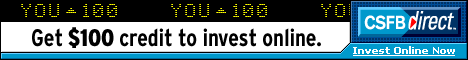 Apply now for a CSFBdirect account